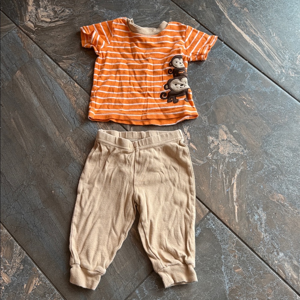 21 piece 3-6 month boys mixed clothing lot- bright multi-color sets - Picture 6 of 14